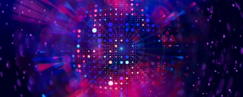 Abstract macro of quantum computing qubit cell.