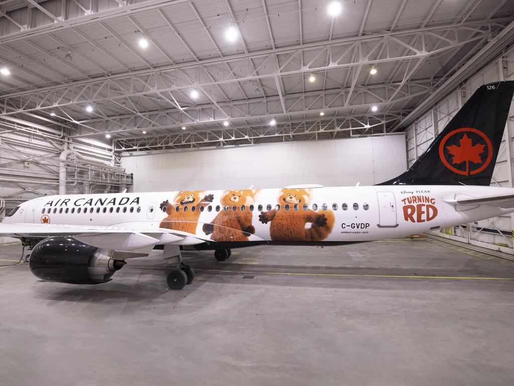  disney-teams-with-air-canada-for-turning-red-marketing-promotion 