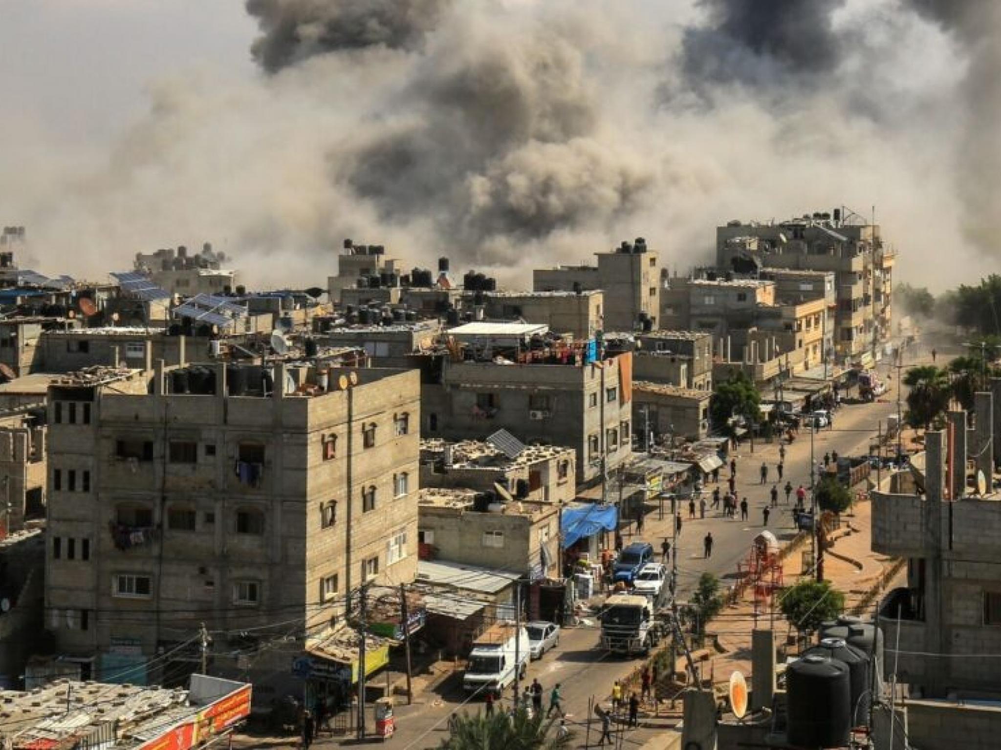  massive-explosion-in-gazas-north-israel-targets-kills-top-hamas-commander 