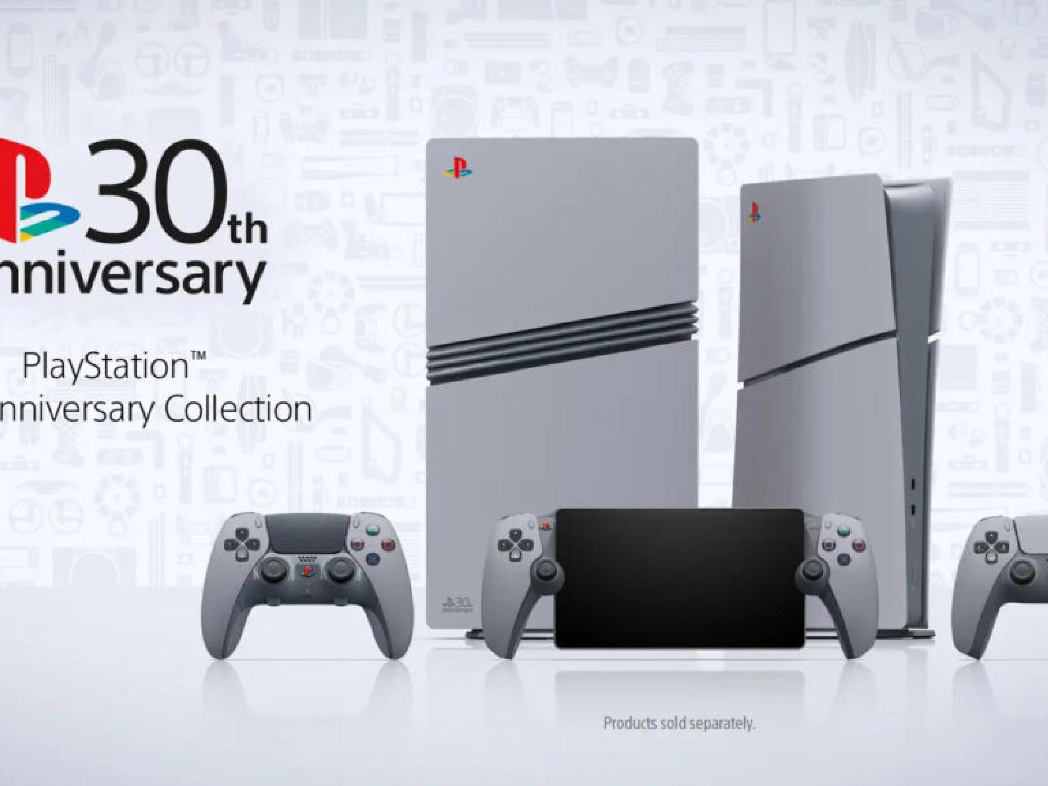 플레이스테이션 30주년 기념... 레트로 디자인 PS5 프로·슬림 에디션 출시
