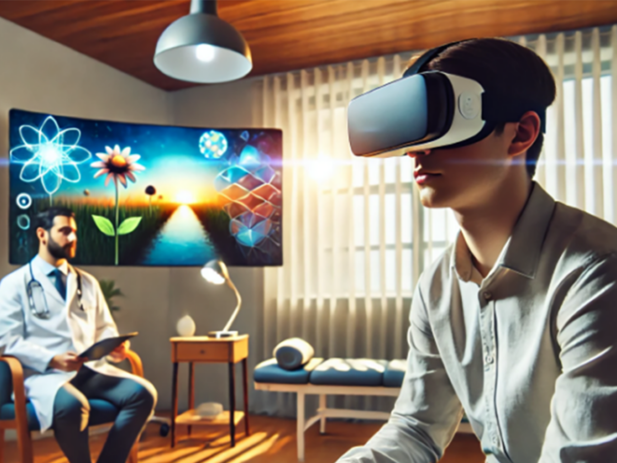 미국 케타민 클리닉, VR 기술 도입해 환자 치료 강화