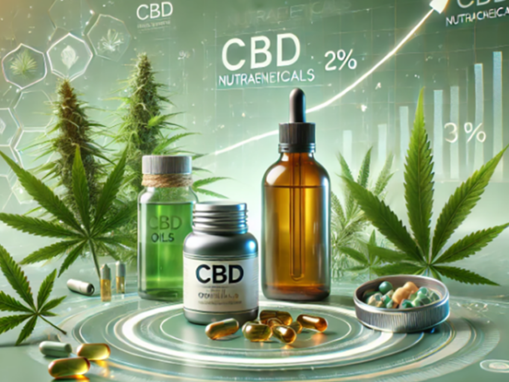 CBD 건강기능식품 시장 폭발적 성장...2030년 291억달러 전망