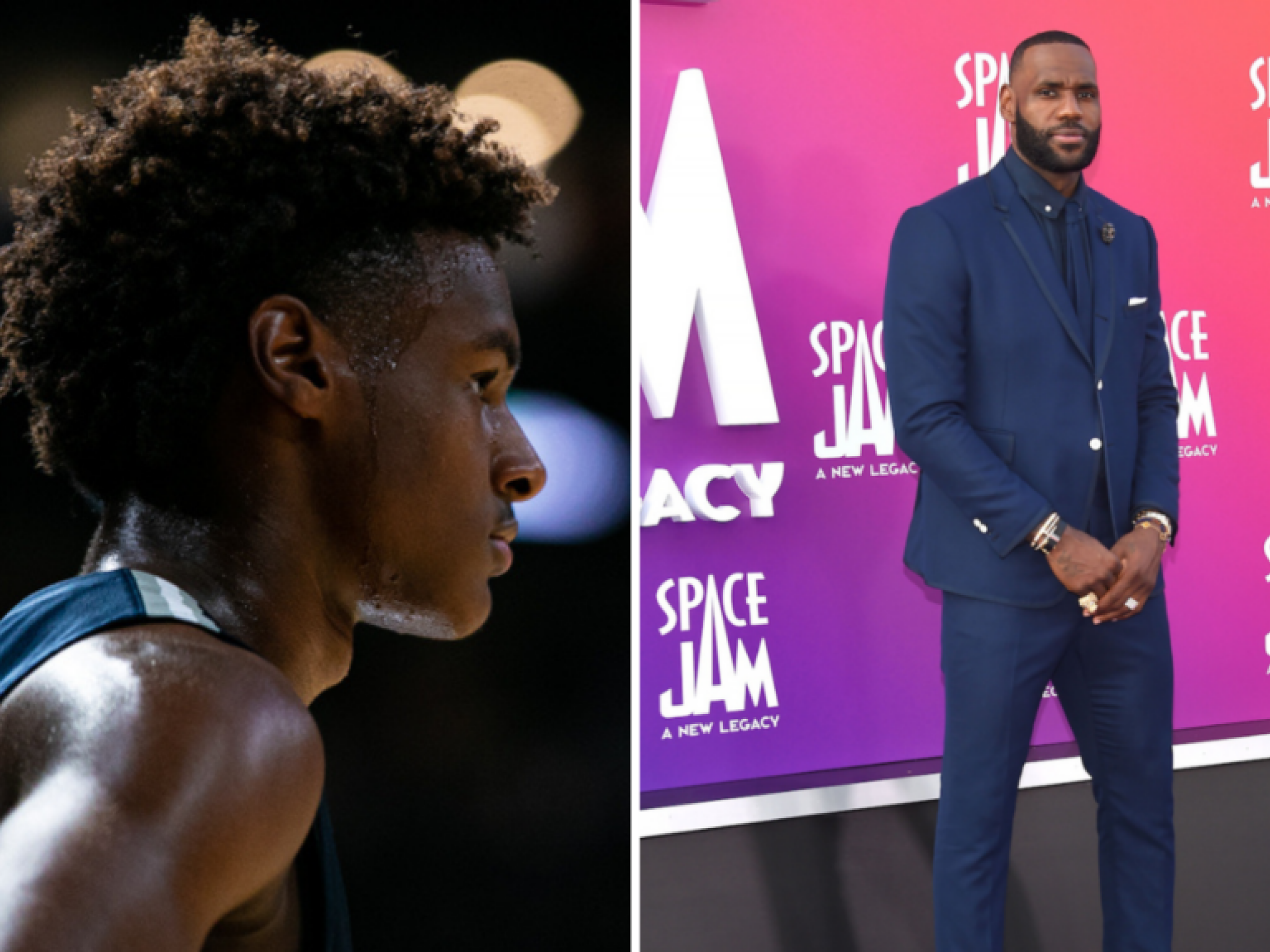 르브론 제임스와 아들 브로니, NBA 코트서 첫 동반 출전... 베팅 확률은?
