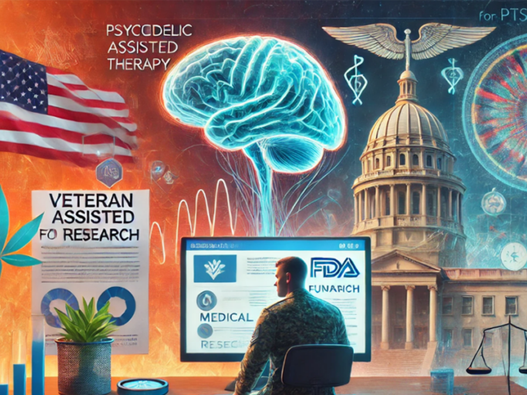 美 보훈부, FDA 거부 후 새로운 MDMA-PTSD 임상시험 자금 지원 검토
