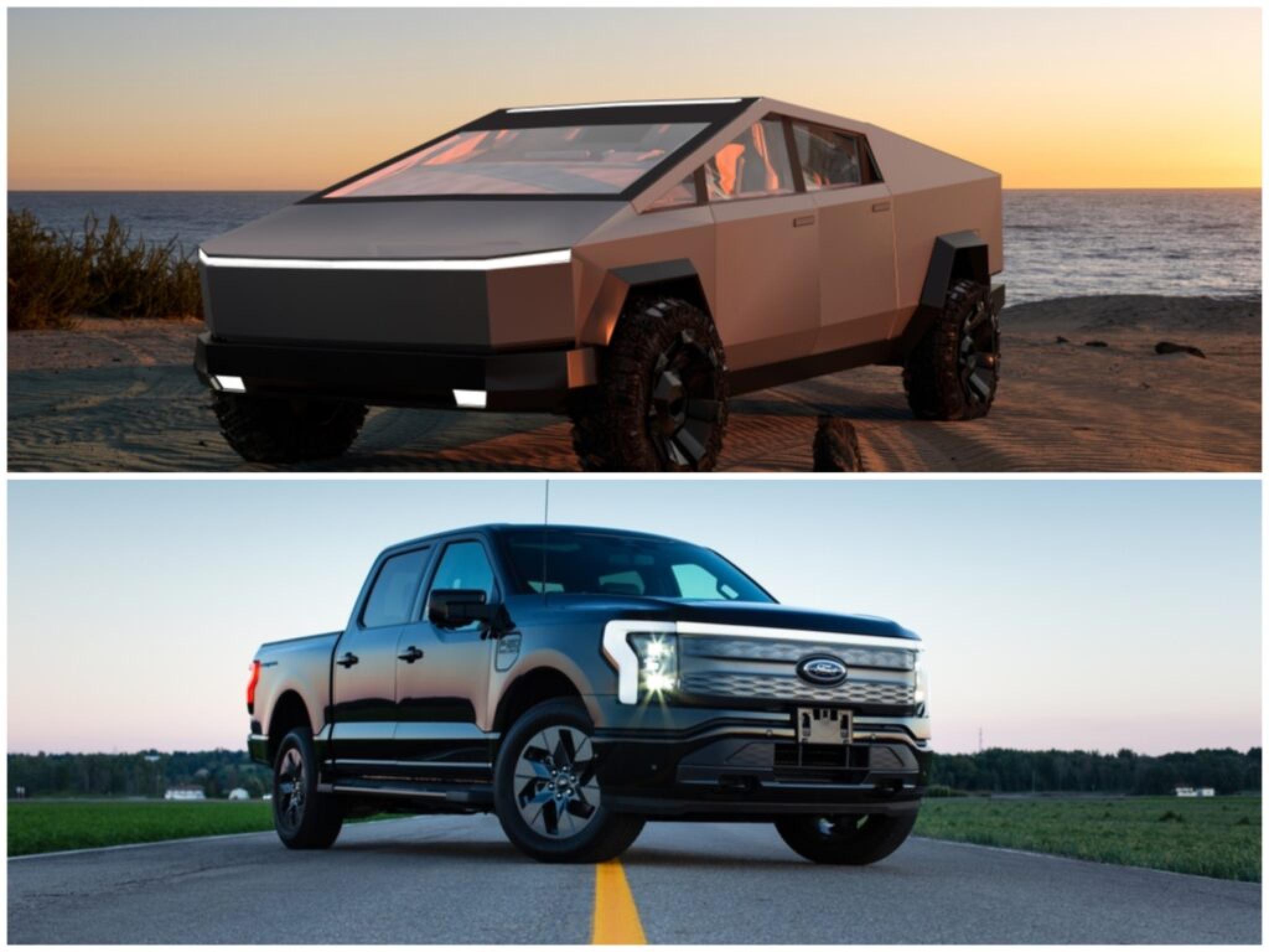 포드 F-150 라이트닝 생산 일시 중단... 테슬라 사이버트럭에 3분기 판매량 뒤처져