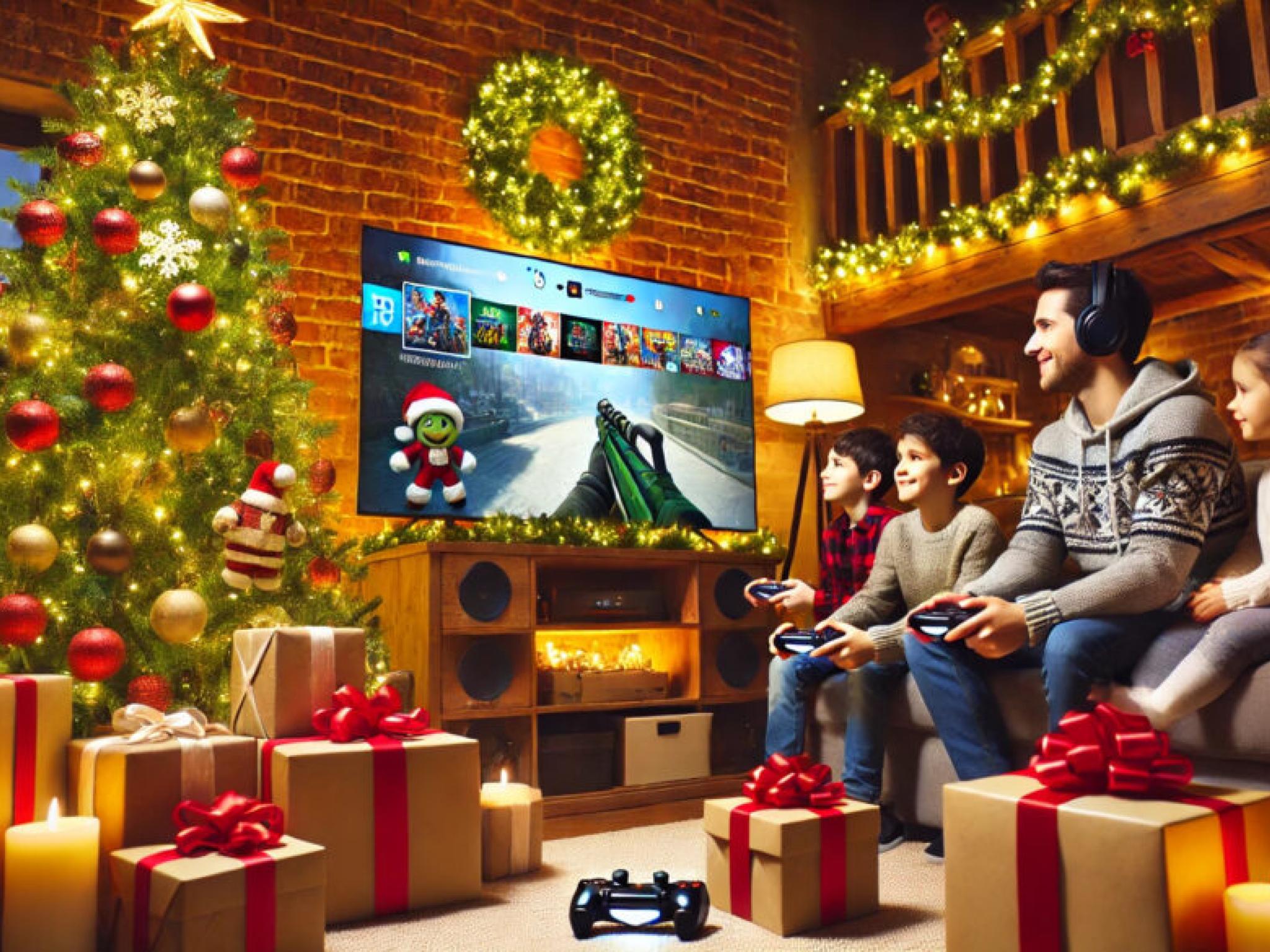 76% des enfants prévoient de demander des jeux vidéo pour Noël, selon une enquête