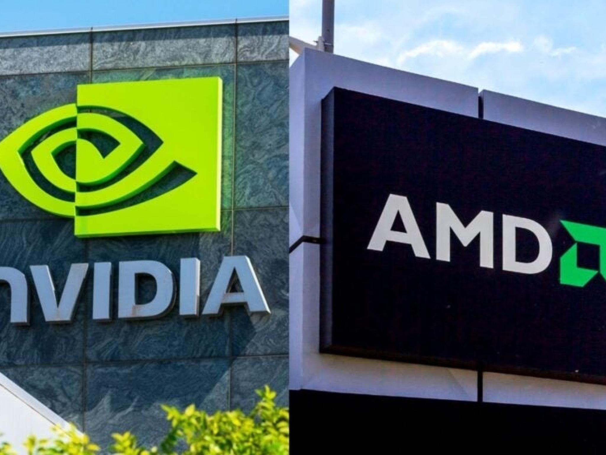엔비디아 주가 고공행진, AMD는 제자리걸음... CES 2025서 AI 경쟁