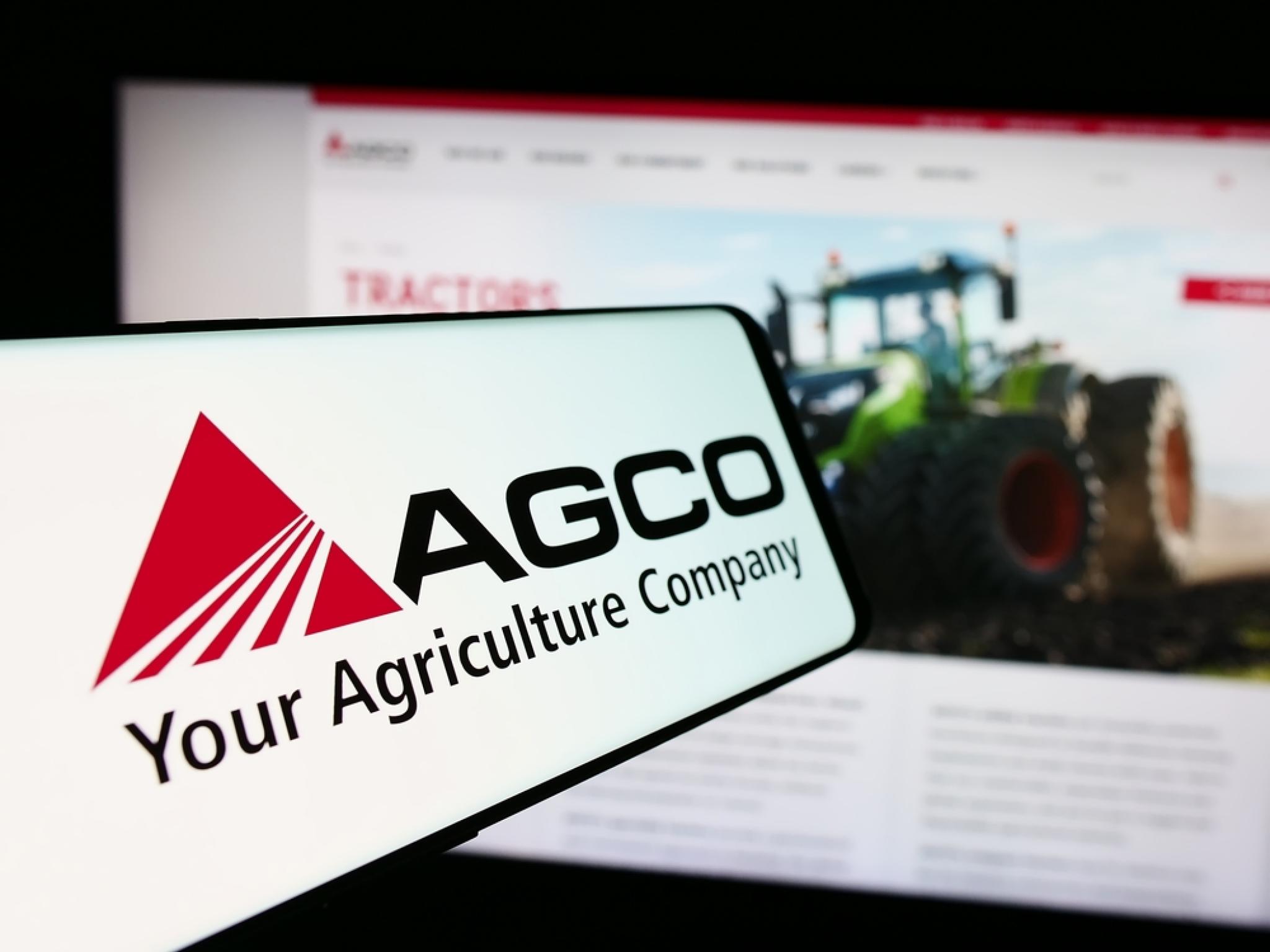 AGCO, 판매 급감에도 시장 도전에 맞설 전략으로 2025년 전망 재확인