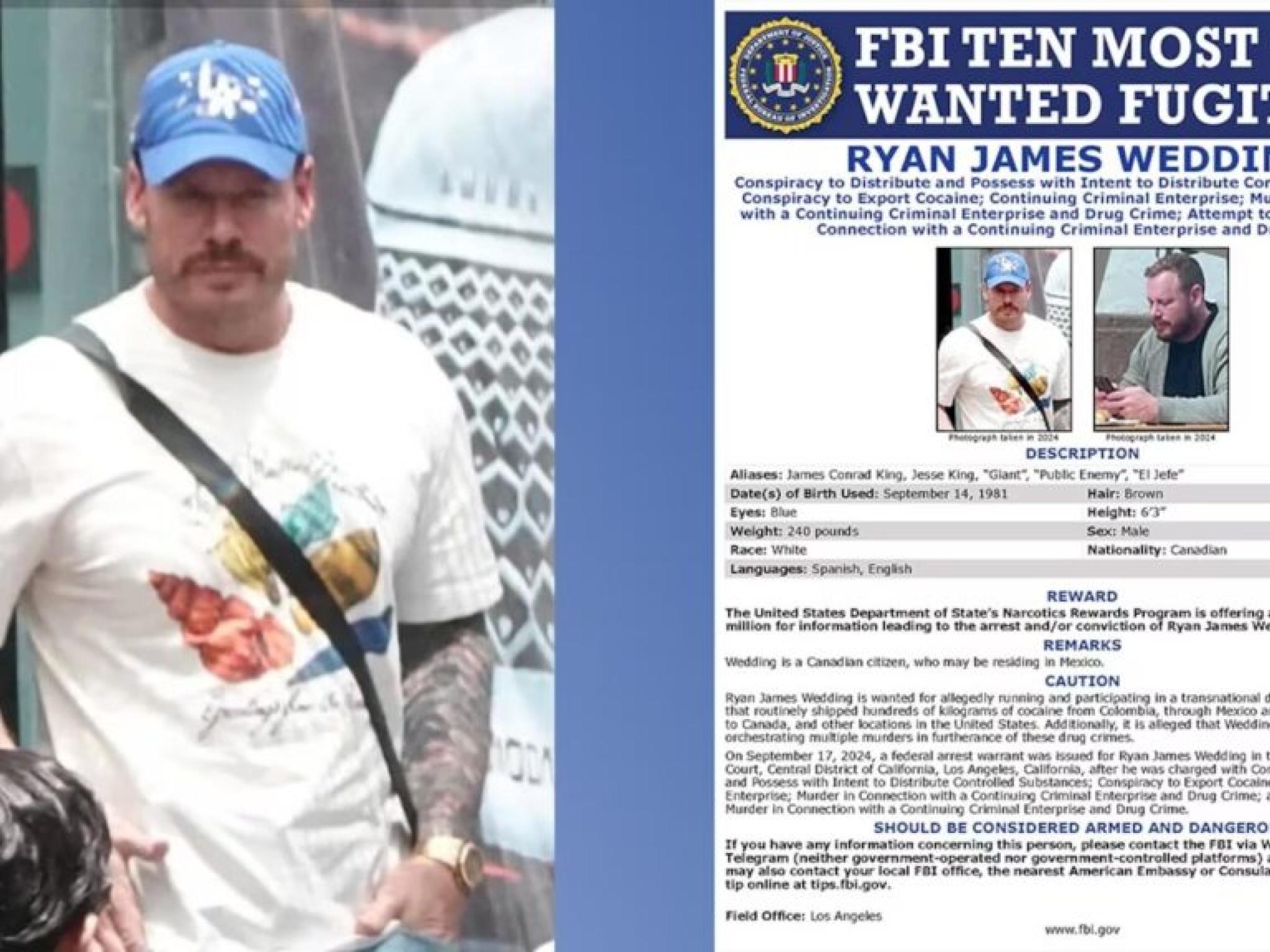 FBI 10대 지명수배자에 오른 전 올림픽 스노보더... 마약·살인 혐의로 1200만달러 현상금