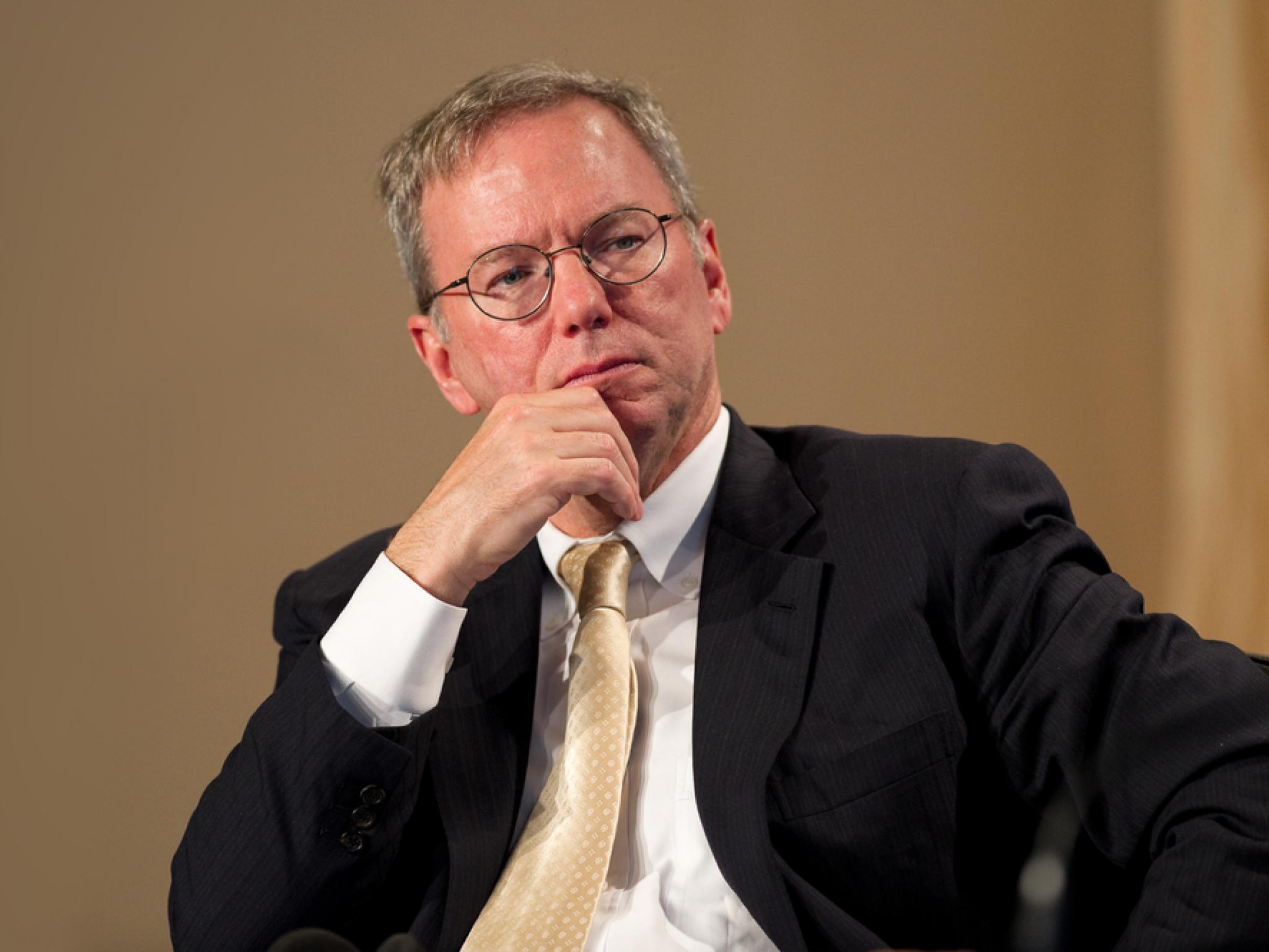구글 前 CEO 슈미트 