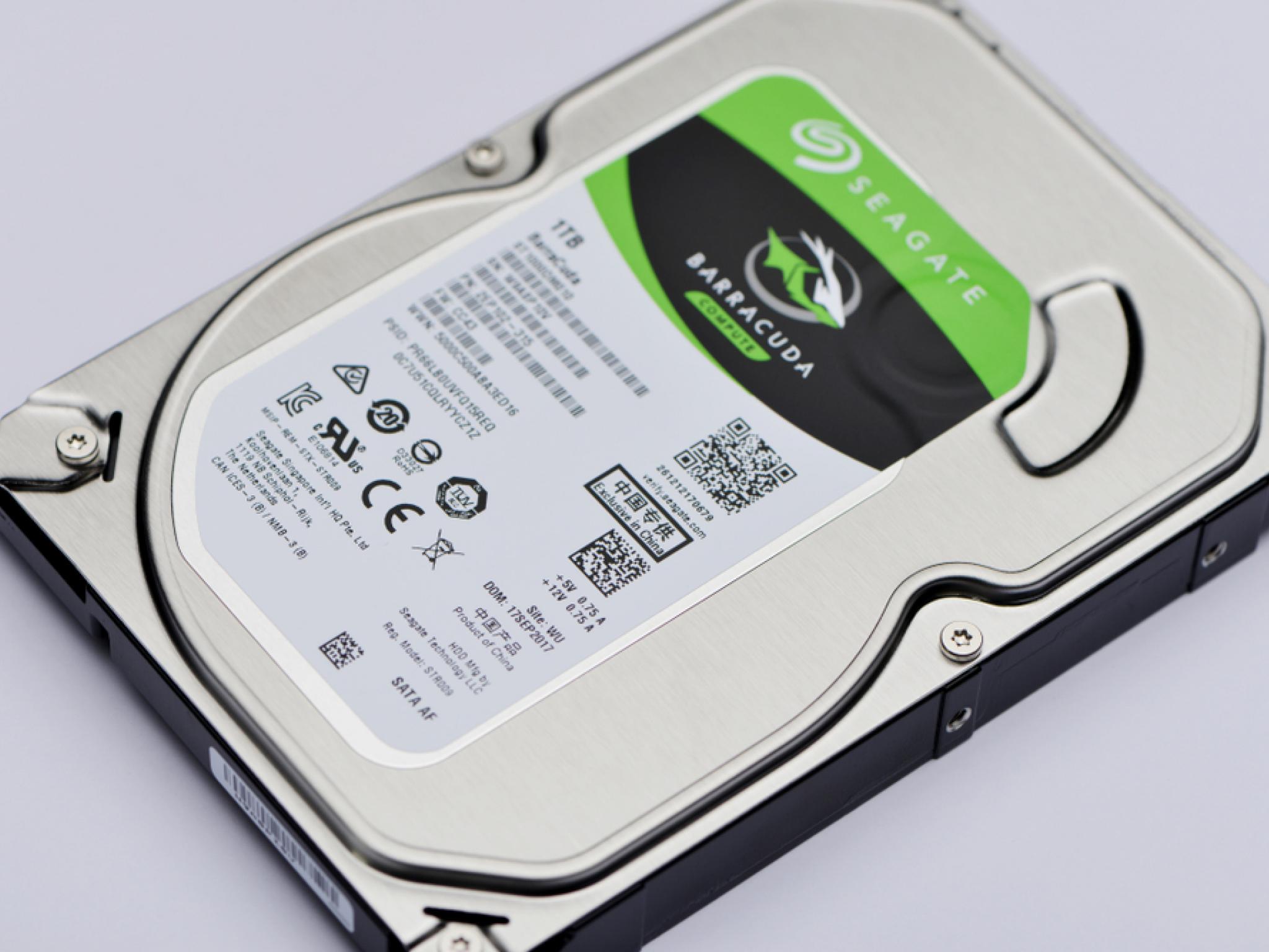 시게이트, AI 데이터 수요 급증에 100TB 대용량 하드드라이브 개발 착수