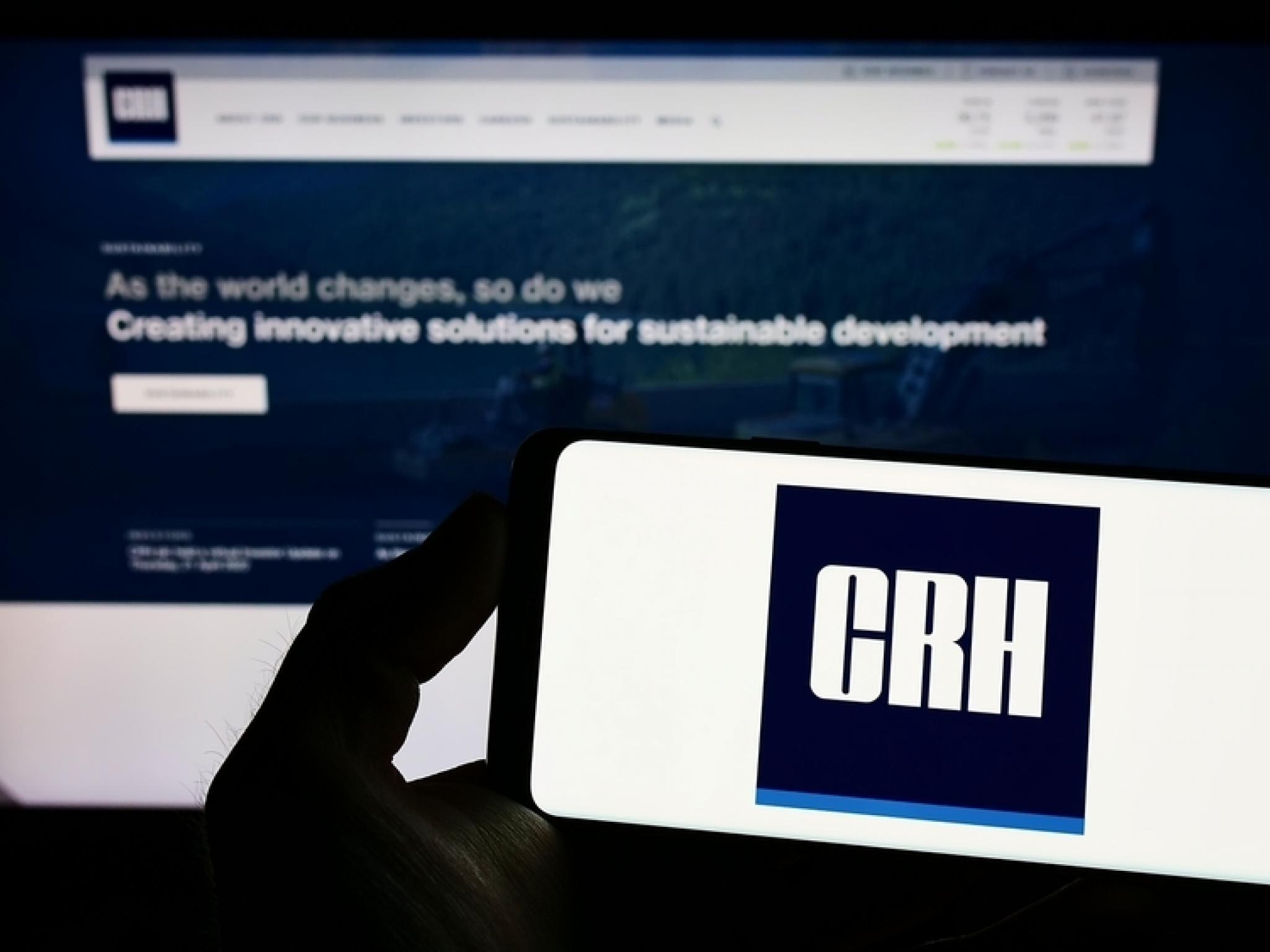 CRH, 400억달러 투자여력 바탕으로 새로운 성장전략 제시