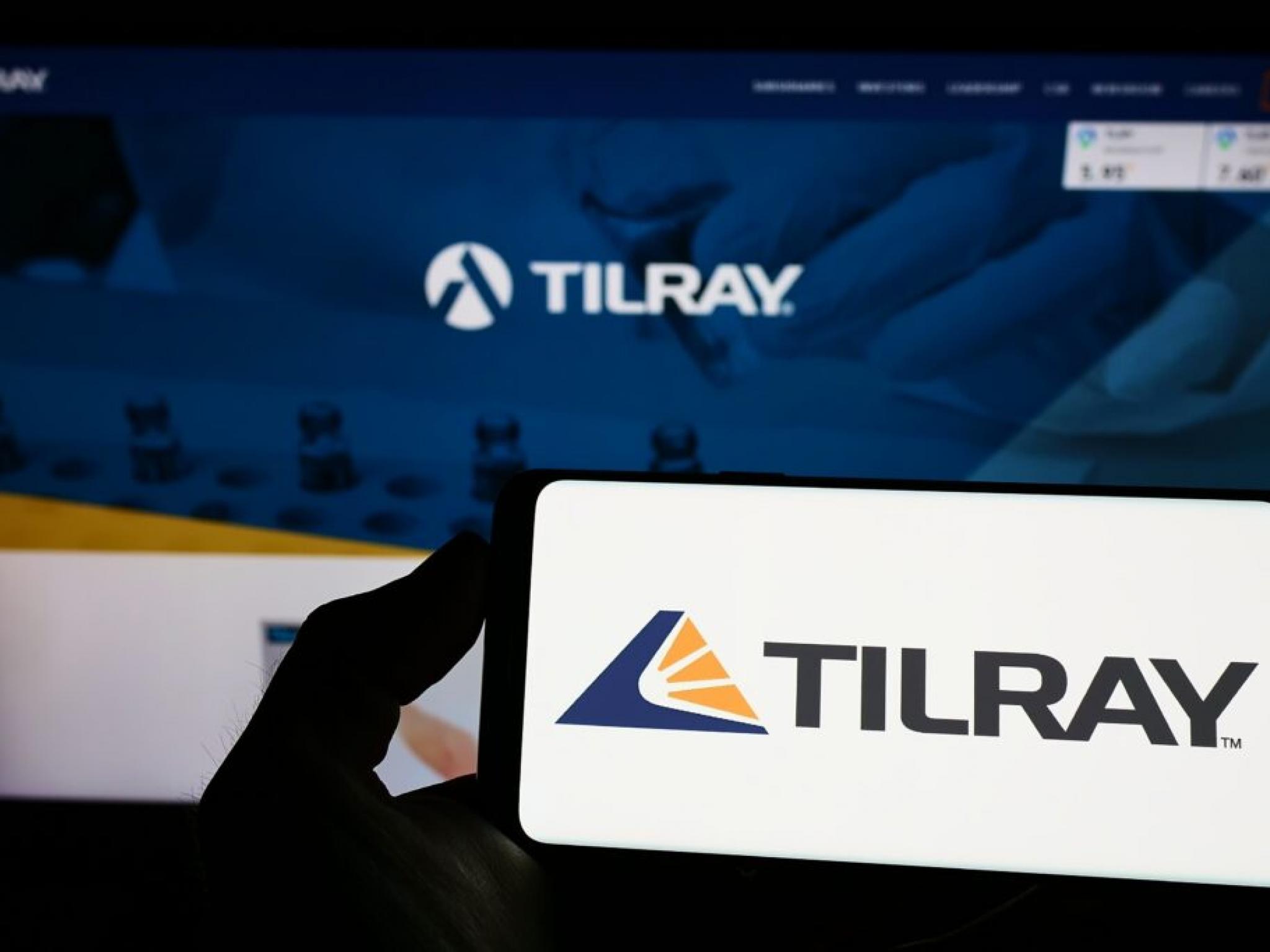  tilray-brands-posts-upbeat-results-joins-byrna-technologies-delta-air-lines-and-other-big-stocks-moving-higher-on-thursday 