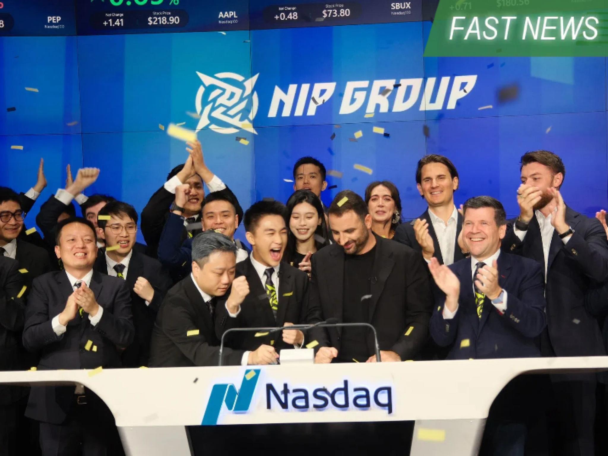 NIP그룹, 나스닥 상장으로 e스포츠 시장 선점 나서