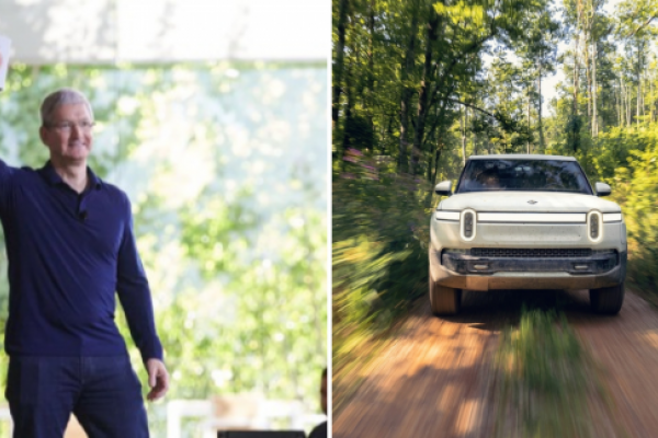Apple CEO Tim Cook Rides in a Rivian Electric Van: Here's What We Know