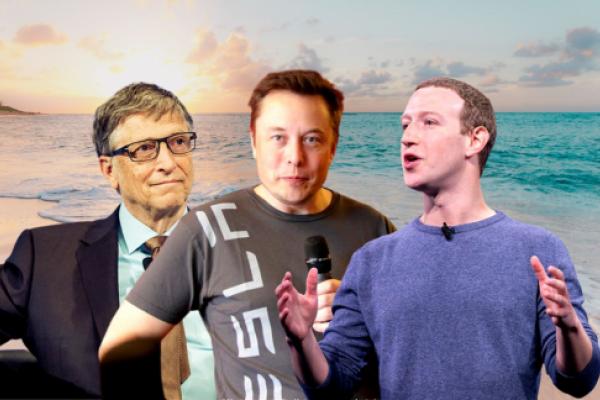 Elon Musk, Bill Gates or Mark Zuckerberg for the Labor Day Weekend Hangout - Over 40% choose...
