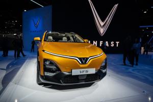 VinFast VF6 at auto show