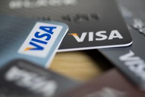 Visa debit and credit cards