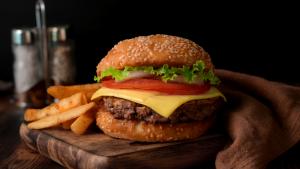Burger Photo by BongkarnGraphic on Shutterstock
