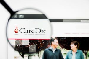 Illustrative Editorial of CareDx Inc website homepage