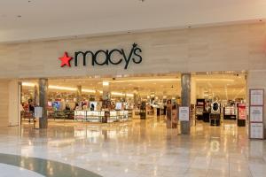 A Macy's store at a shopping mall