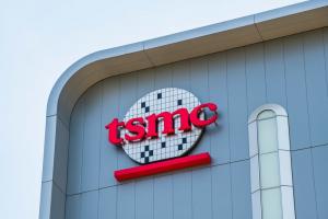 TSMC logo on office building