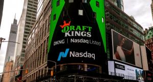 DraftKings Nasdaq listing billboard in Times Square