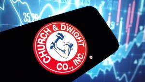 Church and Dwight company logo displayed on mobile phone
