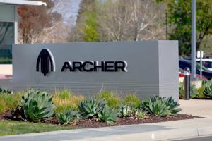 Archer Aviation Sign In Front Of Building