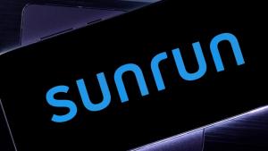 Sunrun logo on smartphone