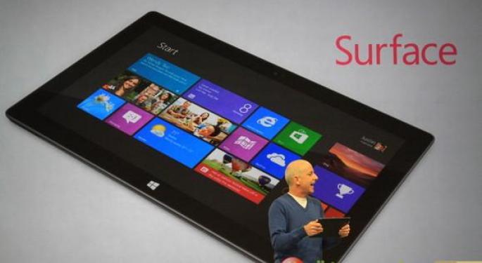 Microsoft CEO Ballmer Hints That Surface Tablet Price to be Between $300 to $800