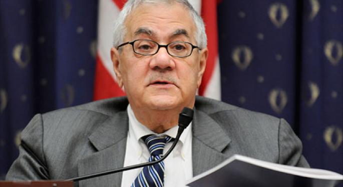 Barney Frank on Bloomberg: Congress "Can't Write Laws" to Stop Errors Like Knight 