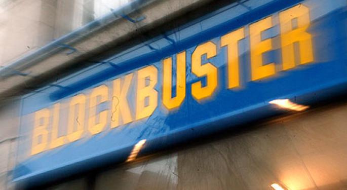 Blockbuster Files For Bankruptcy