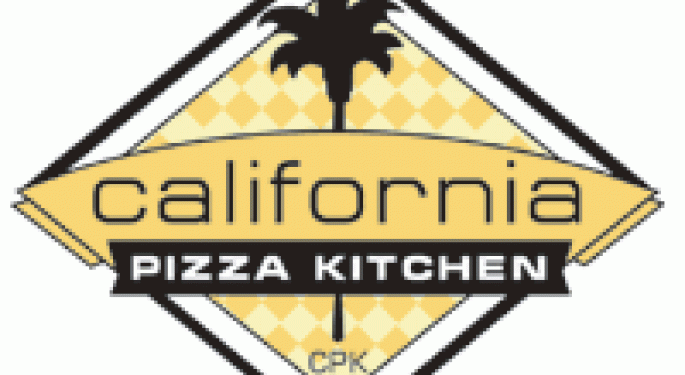 KeyBanc Capital Markets Lowers California Pizza Kitchen CPKI Rating To Hold