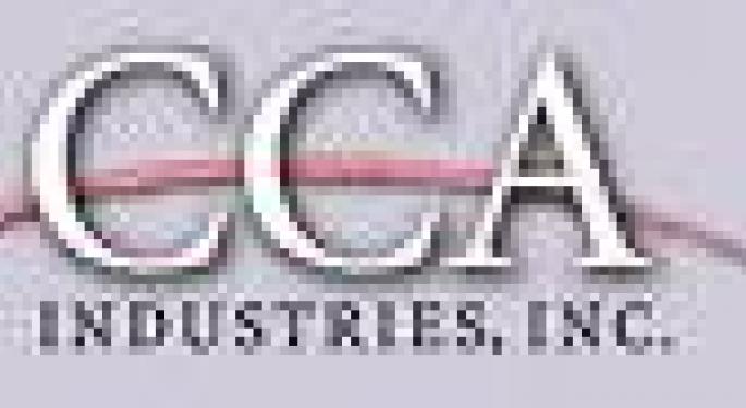 CCA Industries CAW a Buy at Current Levels