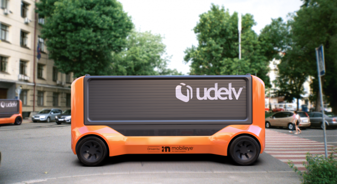 Udelv, Mobileye Partner On Autonomous Delivery Vehicles