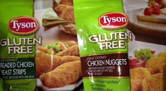 Why Tyson Foods Shares Are Trading Higher Today