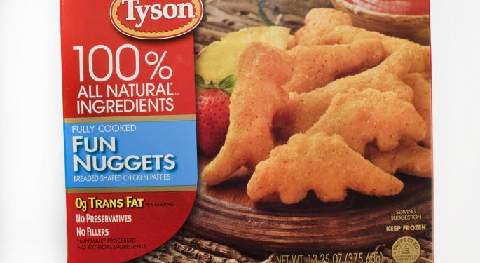 Tyson Foods Downgraded, Removed From JP Morgan Focus List