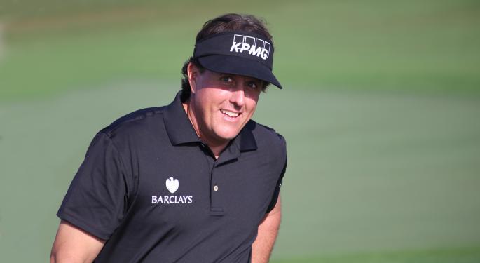 Here's How Much Money A $100 Bet On Phil Mickelson To Win The PGA Championship Paid Out