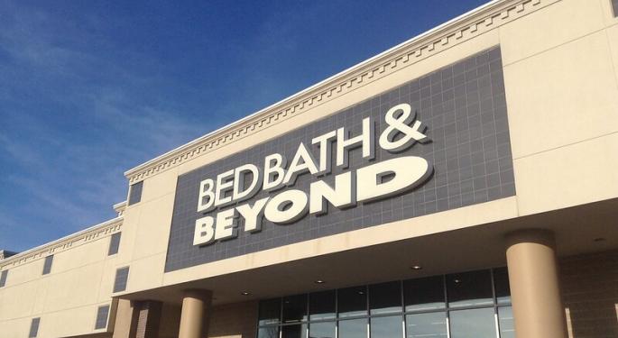Why Bed Bath & Beyond Shares Are Trading Higher Today