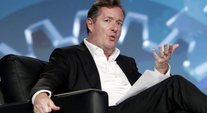 Piers Morgan Holding on, Thanks To Twitter?