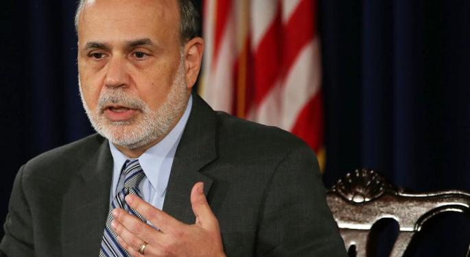 Ben Bernanke: Productivity Is What's Ailing The US
