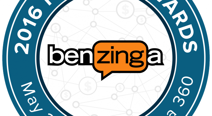 Here Are Your 2016 Benzinga Fintech Award Winners