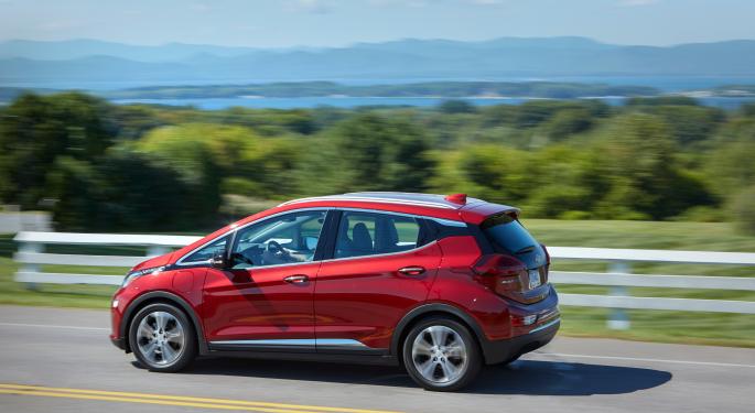 GM Recalls 68,000 Chevy Bolts Over Battery Fire Concerns