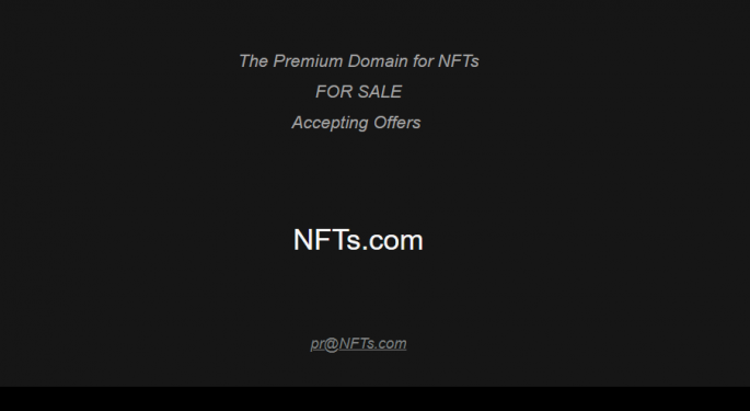 NFTS.com Wants To Sell Domain Name For $31 Million