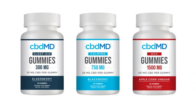 cbdMD To Launch New Gummies And Drink Mixes This Spring