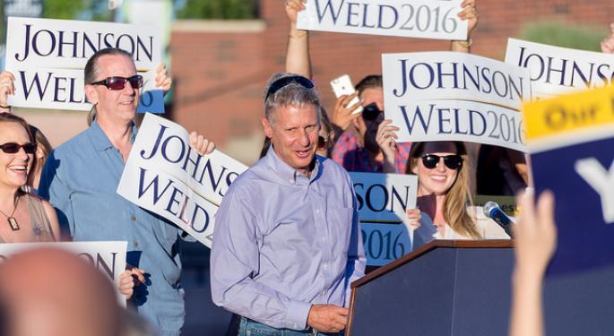 Let Gary Johnson Debate