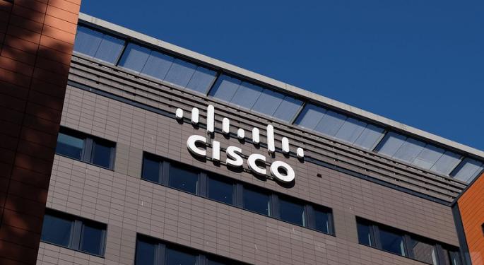 Why Cisco's Stock Is Trading Lower Today