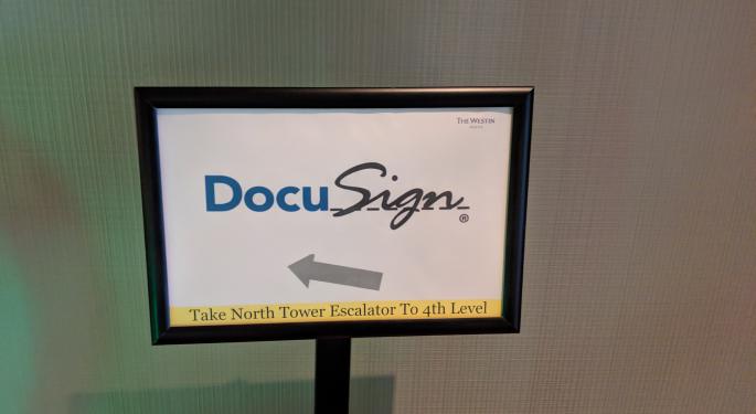 Ark Invest On DocuSign Says Confident Pandemic-Induced Transition To e-Agreements 'Not A Temporary Shift'