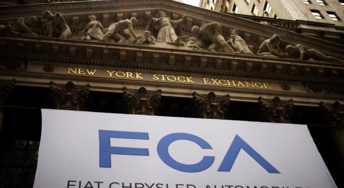 How Fiat Chrysler And Other Automakers Performed On First Days Of Trading